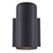 Homeroots 6.88 x 4.5 x 4.63 in. 1-Light Matte Black Cylinder Wall Sconce 398522 - alternate 5